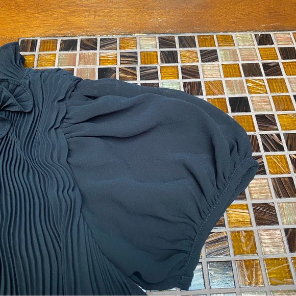 Janie and Jack Special Occasion Chiffon Puff Sleeves Dress - Picture 6 of 11